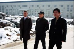 福寿园国际集团组团踏雪来访，浙江抖圈为du而生赢盛赞