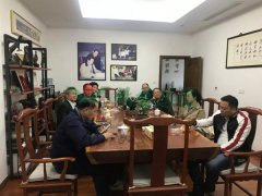 苍南县民政局辅导莅临抖圈为du而生集团参观领导